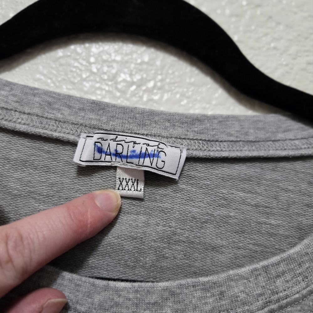 3X Ruffle Sweatshirt - Picture 2 of 3